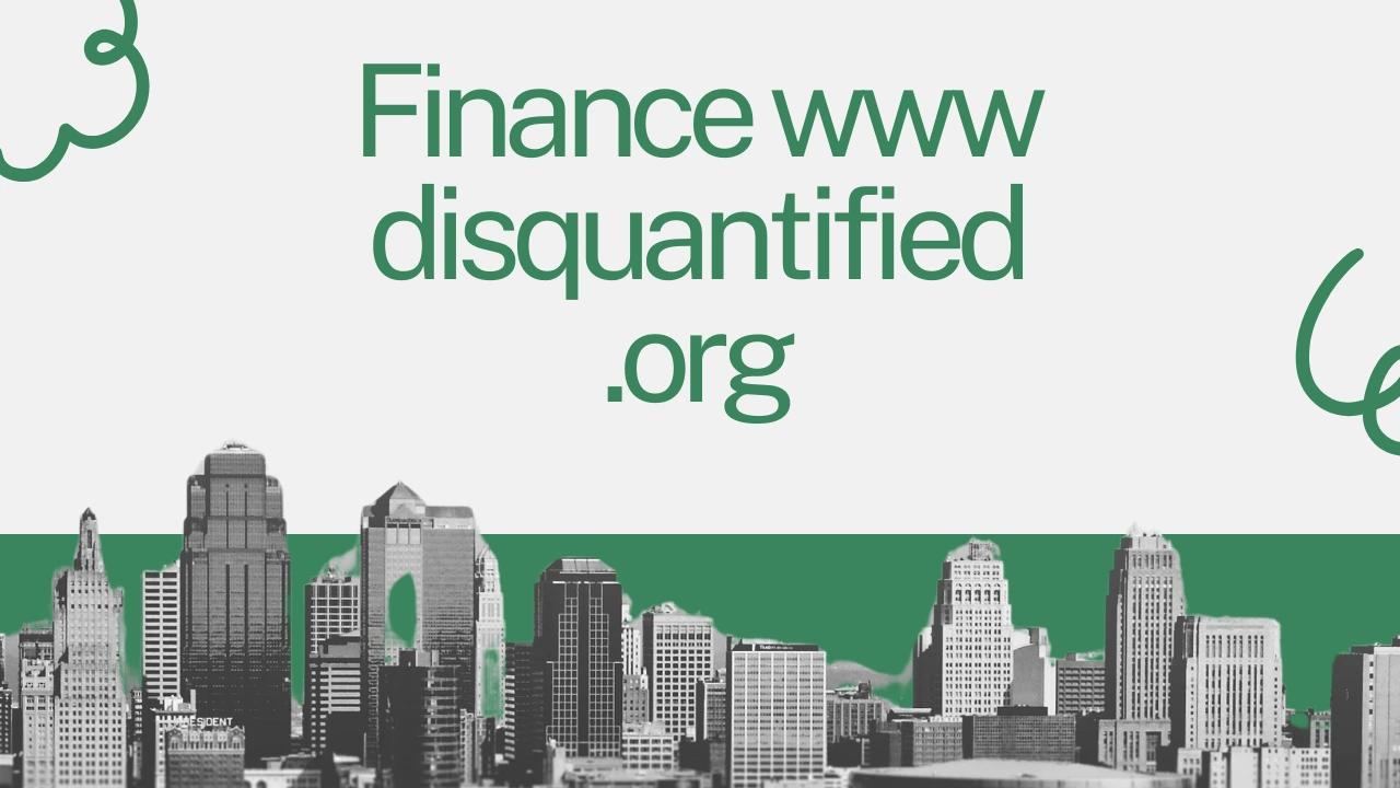 Finance www Disquantified .org